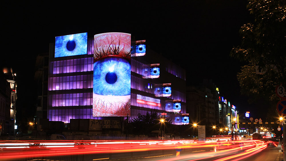 Cocor MediaChannelのLEDビジョン