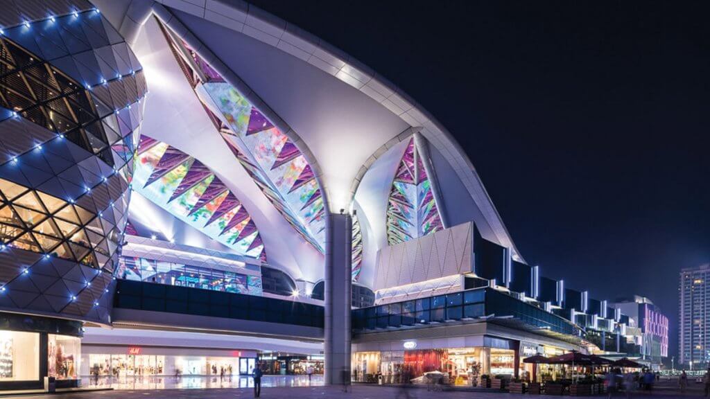 Huafa MallのLEDビジョン