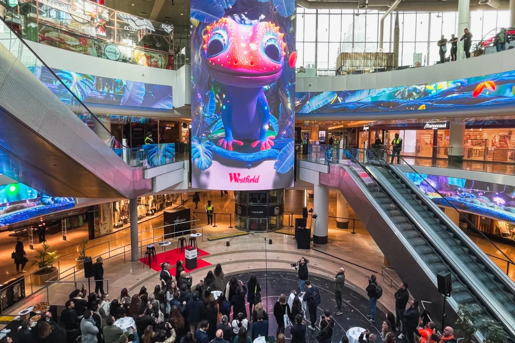 レ キャトル タンのLEDビジョン