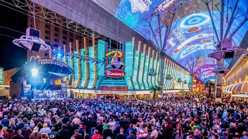 フレモント・ストリート・エクスペリエンスのLEDビジョン