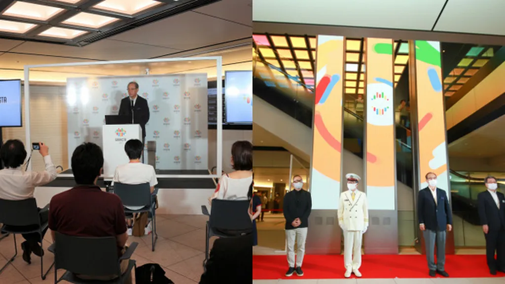 スクエアゼロのLEDビジョン「モノリス」