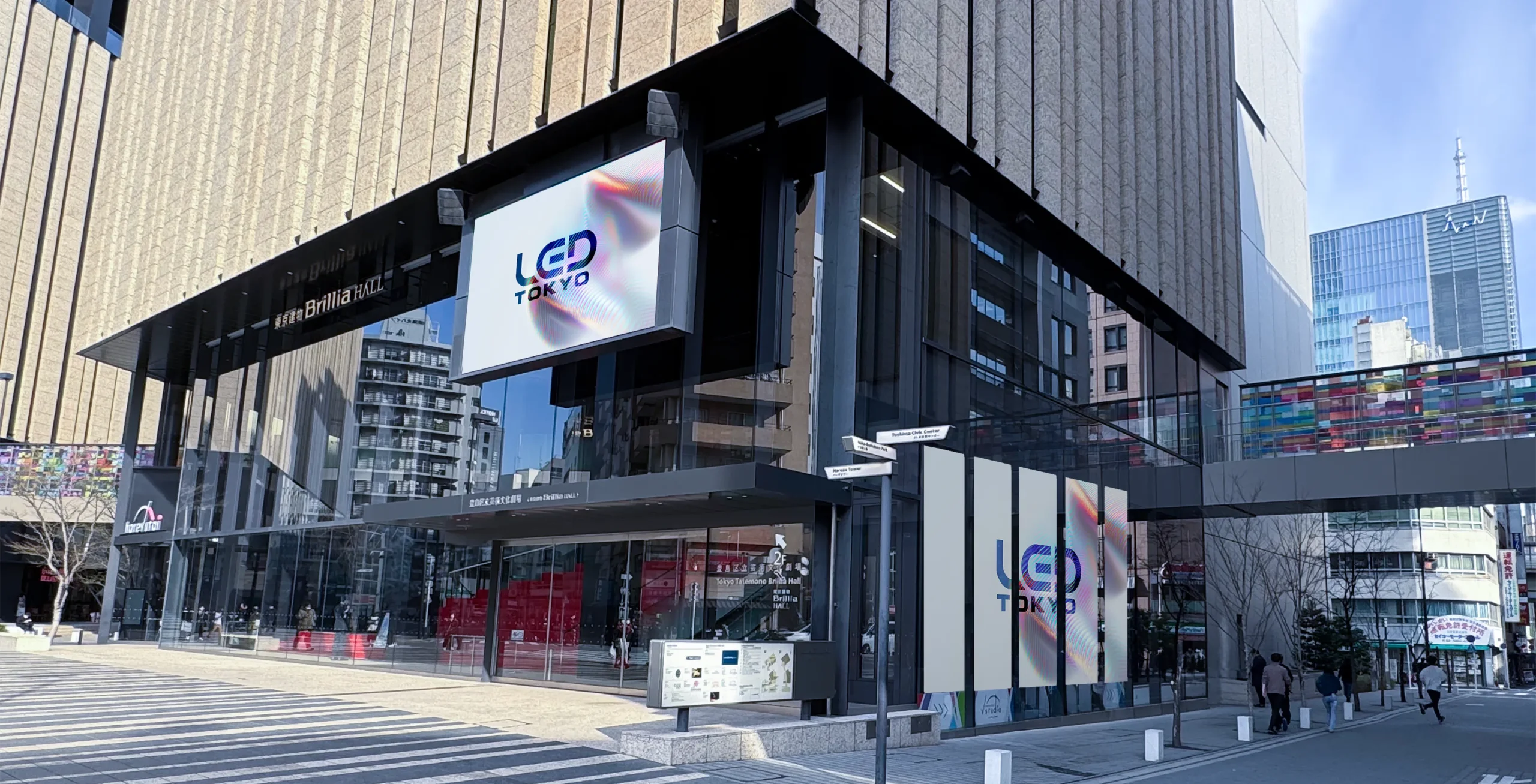 ハレザビジョンに放映しているイメージ画像